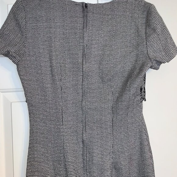 My Michelle Black and White Hounds Tooth Dress - Picture 3 of 16